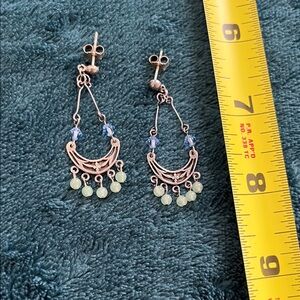 Sterling Silver Chandelier Earrings